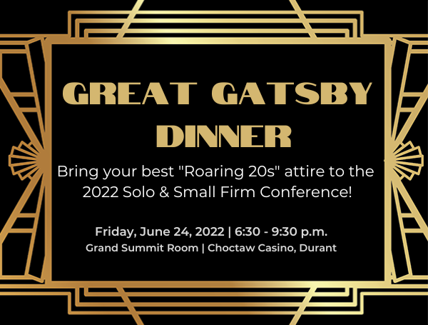 Great Gatsby Dinner