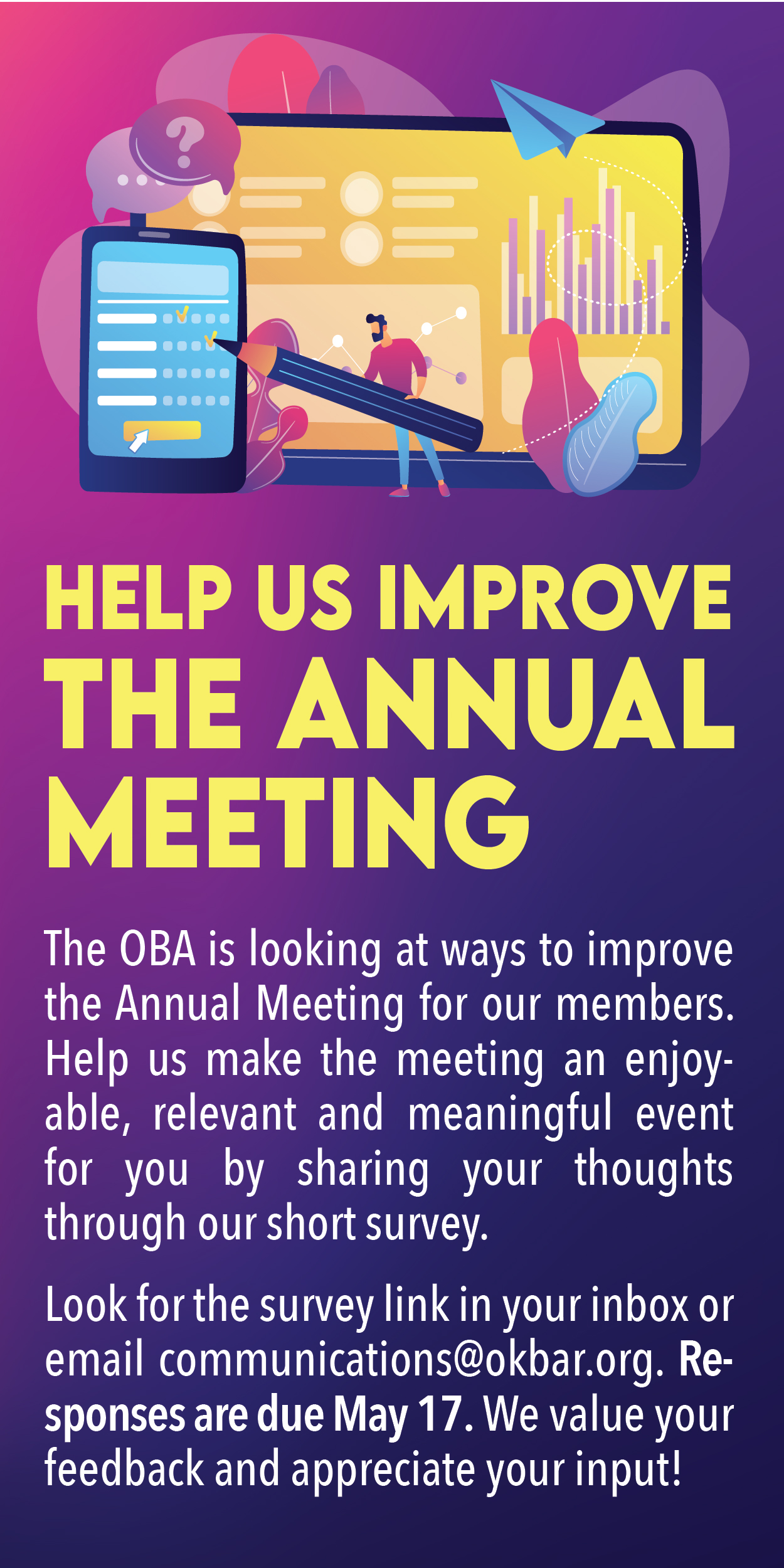 Annual Meeting Survey Half Page