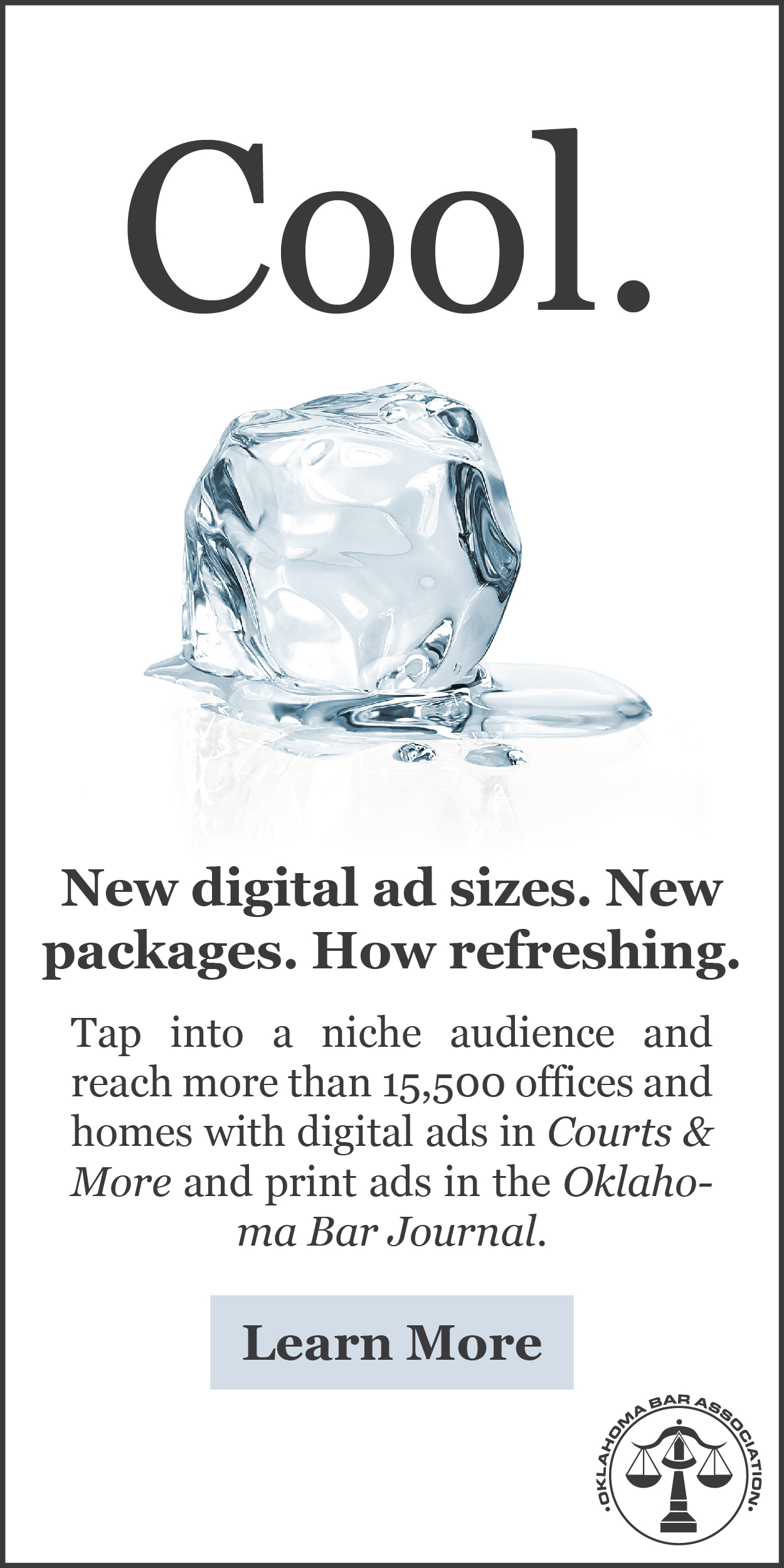 OBJ Advertising Cool Half Page
