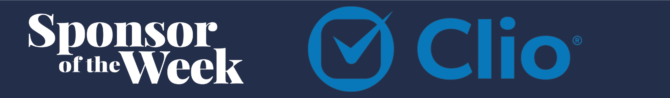 C&M Sponsor Of The Week Clio Webpage