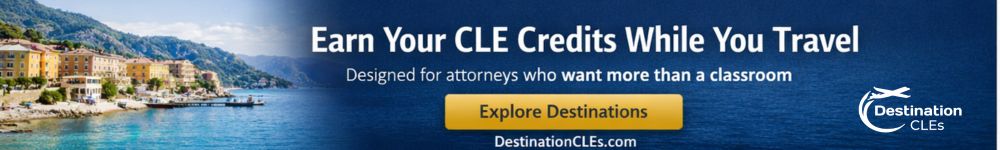 2026 April Destination CLEs Leaderboard