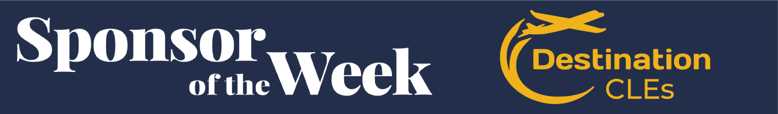 C&M Sponsor Of The Week Destination CLEs Webpage