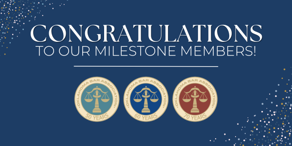 Milestone Anniversaries